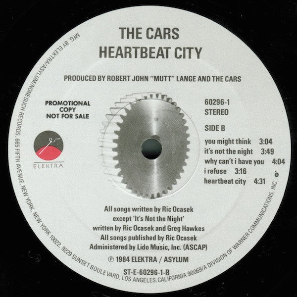 The Cars - Heartbeat City - LP