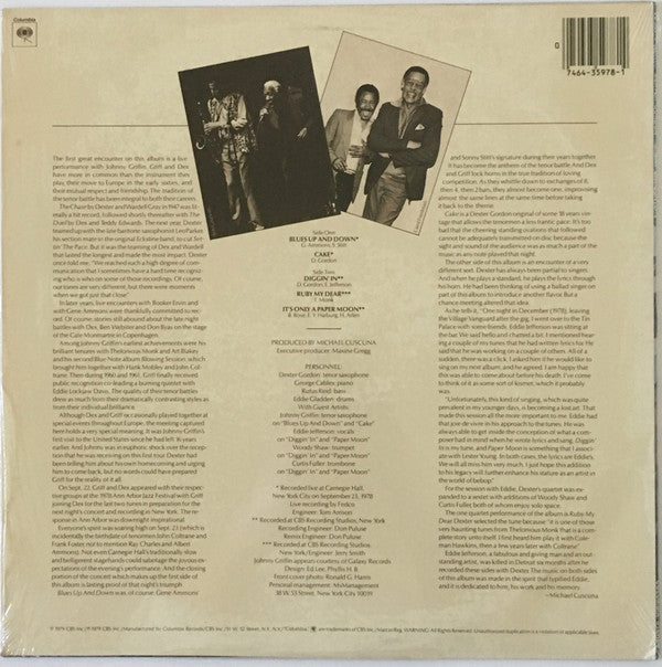 Dexter Gordon - Great Encounters - LP