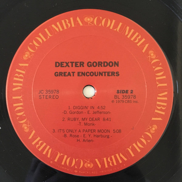 Dexter Gordon - Great Encounters - LP
