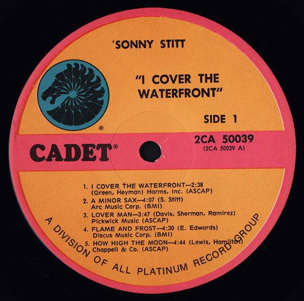 Sonny Stitt - I Cover The Waterfront - LP