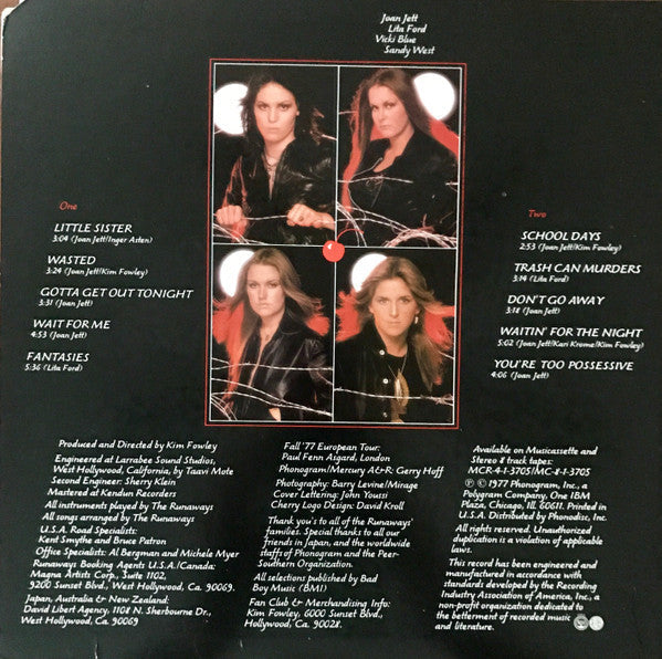 The Runaways - Waitin' For The Night - LP