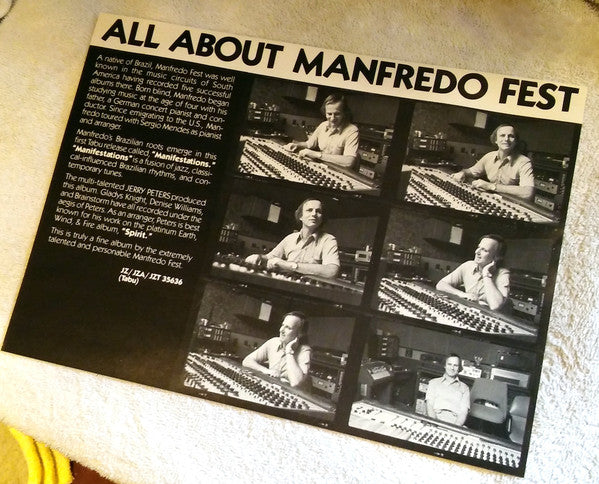 Manfredo Fest - Manifestations - LP