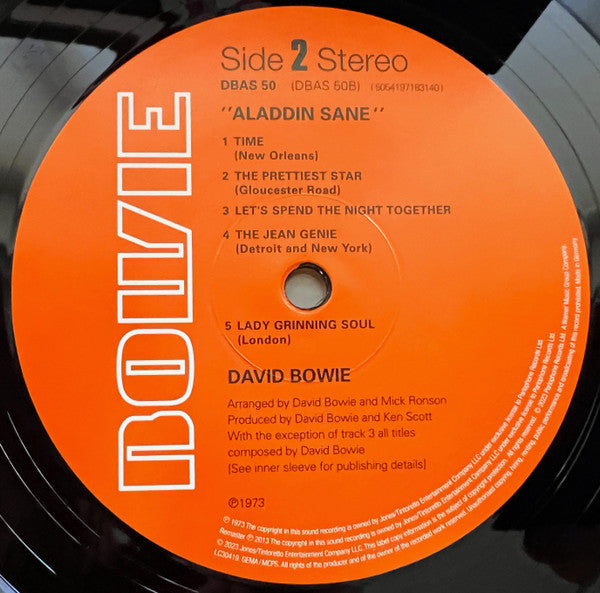 David Bowie - Aladdin Sane - LP