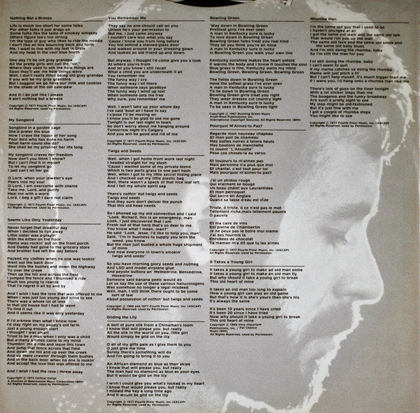 Jesse Winchester - Nothing But A Breeze - LP