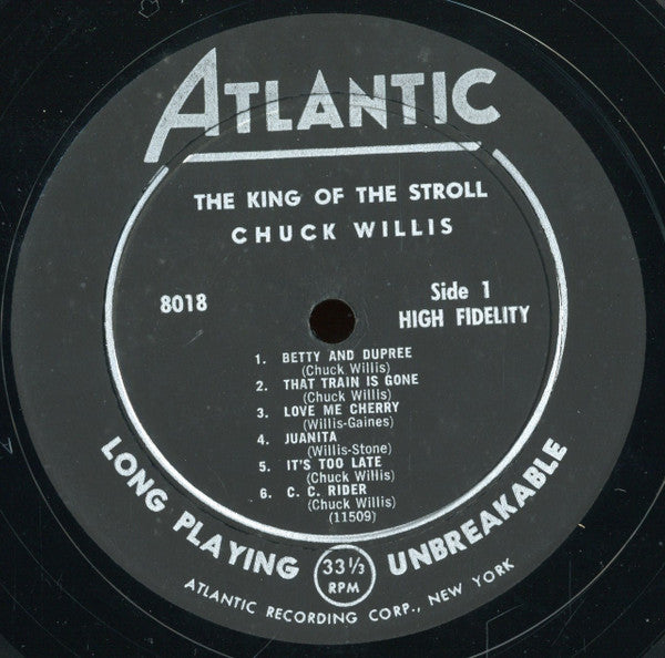 Chuck Willis - King Of The Stroll - LP