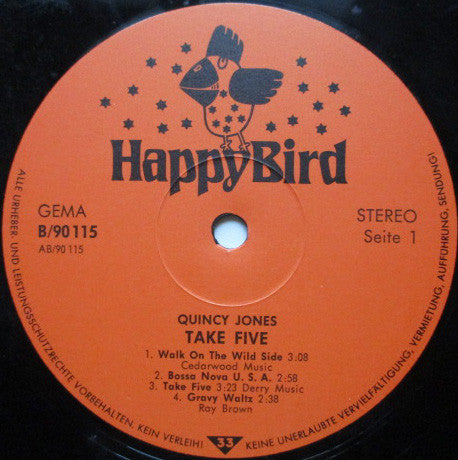 Quincy Jones - Take Five - LP