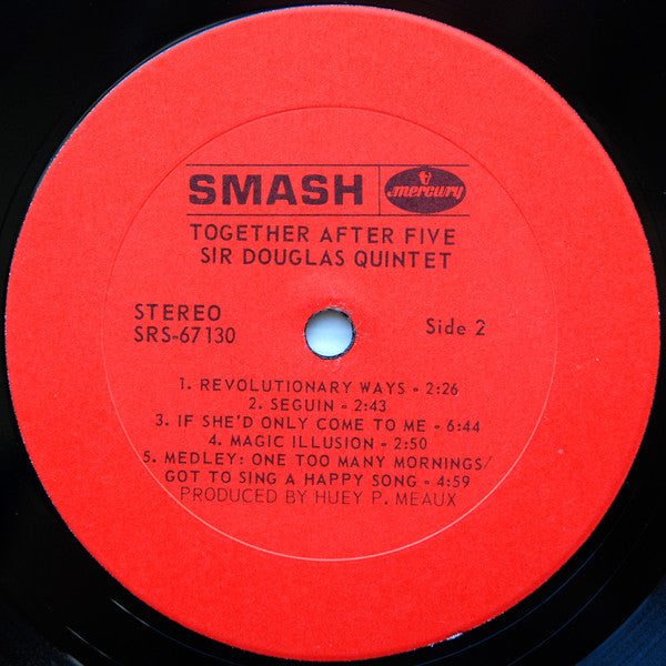 Sir Douglas Quintet - Together After Five - LP