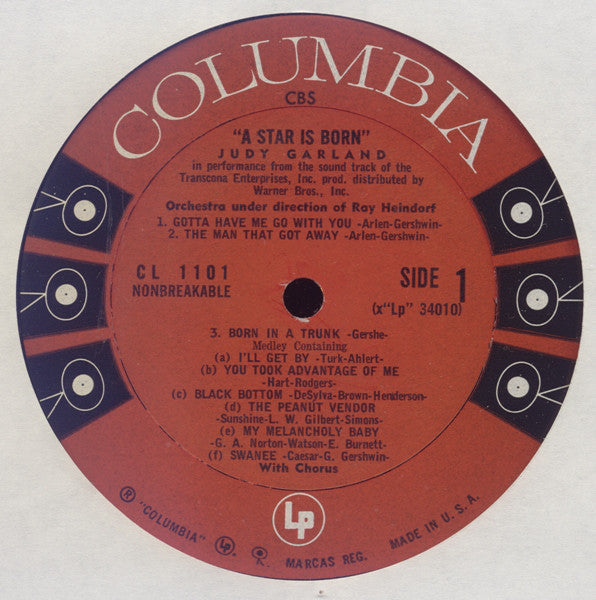 Judy Garland - A Star Is Born - LP