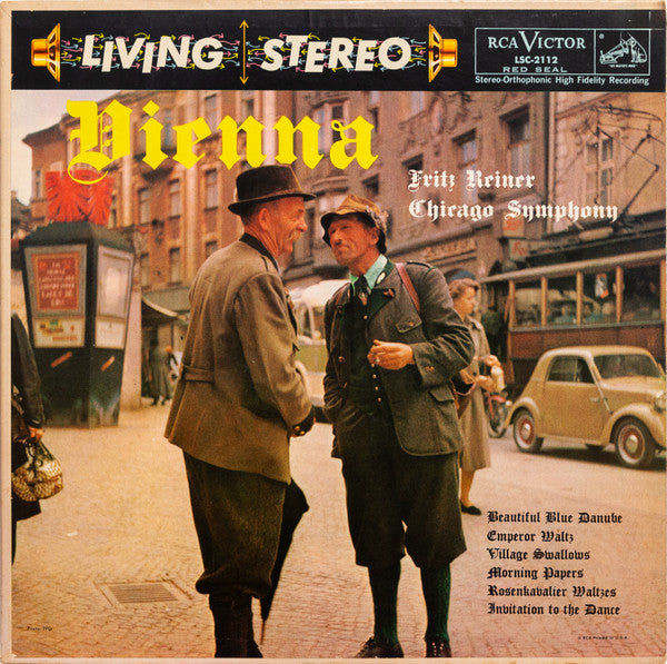 Fritz Reiner, Chicago Symphony Orchestra - Vienna - LP