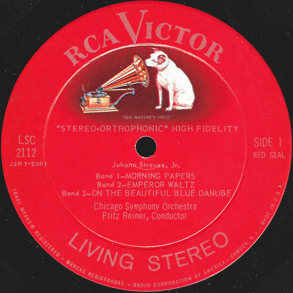 Fritz Reiner, Chicago Symphony Orchestra - Vienna - LP
