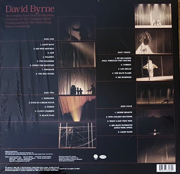 David Byrne - The Complete Score From The Broadway Production Of "The Catherine Wheel" - LP