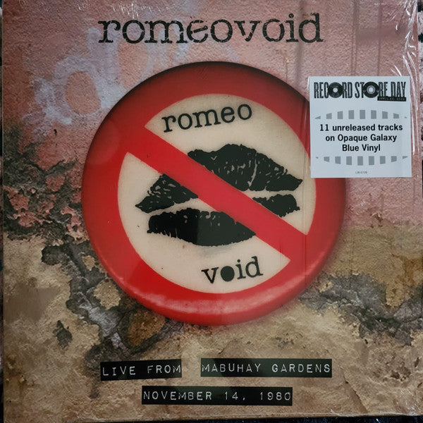Romeo Void - Live From Mabuhay Gardens, November 14, 1980 - LP