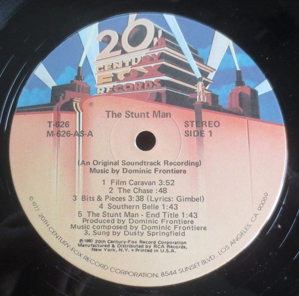Dominic Frontiere - The Stunt Man (The Original Motion Picture Soundtrack) - LP