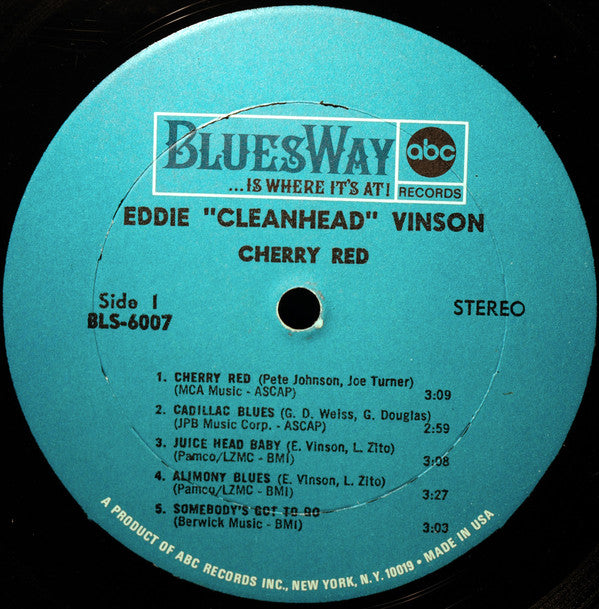 Eddie "Cleanhead" Vinson - Cherry Red - LP