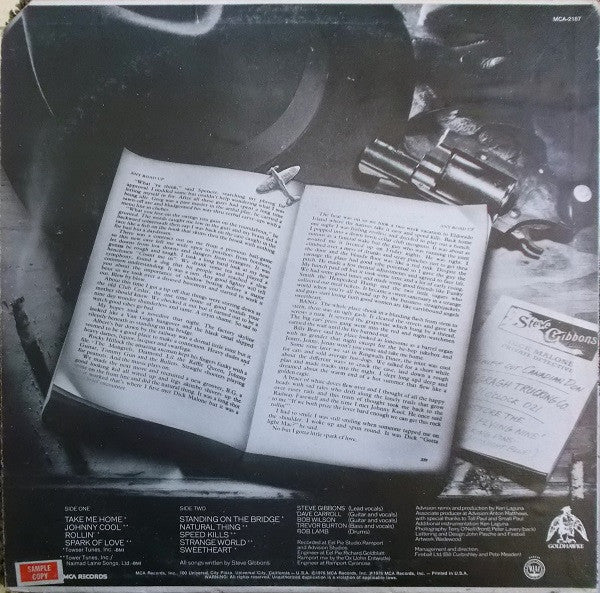 The Steve Gibbons Band* - Any Road Up - LP