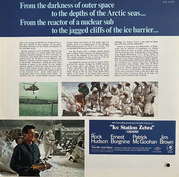 Michel Legrand - Ice Station Zebra - LP