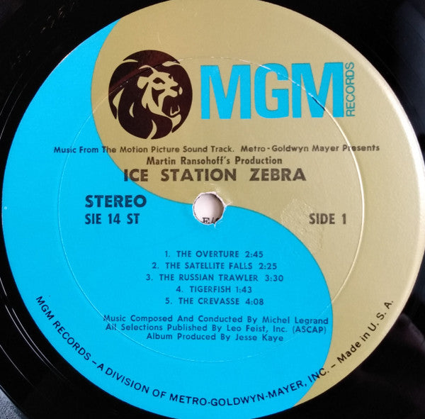 Michel Legrand - Ice Station Zebra - LP