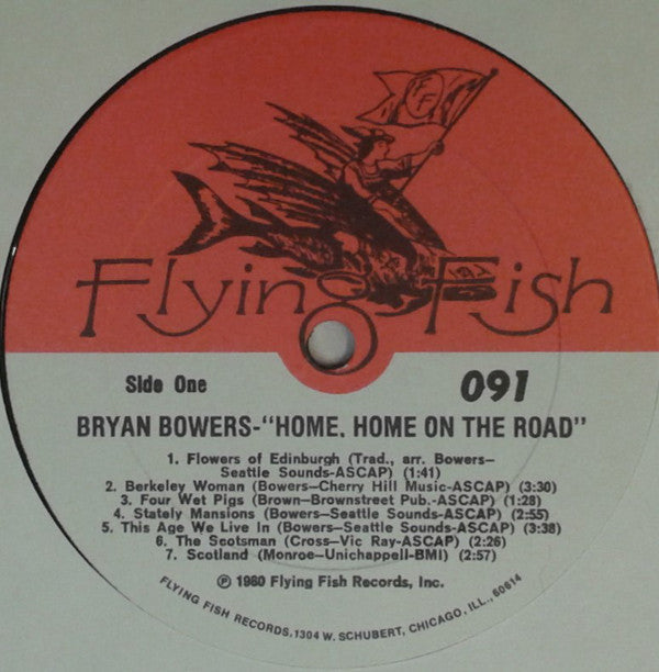 Bryan Bowers - Home, Home On The Road - LP