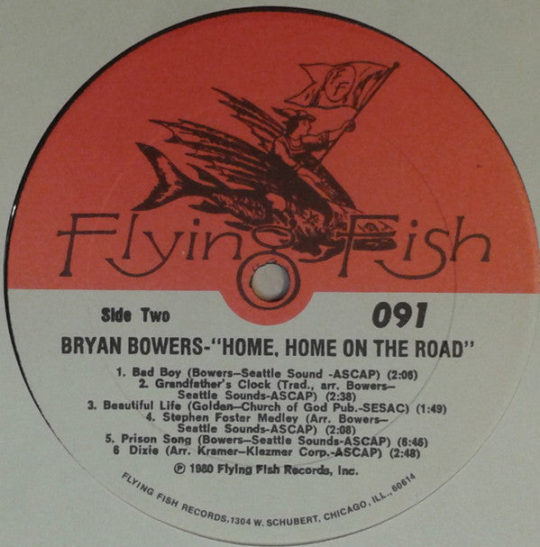 Bryan Bowers - Home, Home On The Road - LP