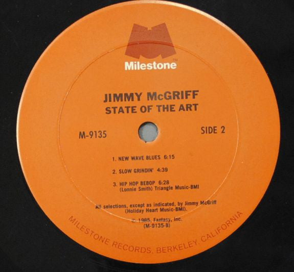Jimmy McGriff - State Of The Art - LP