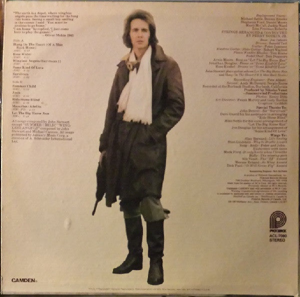 John Stewart (2) - Wingless Angels - LP