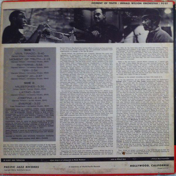 Gerald Wilson Orchestra - Moment Of Truth