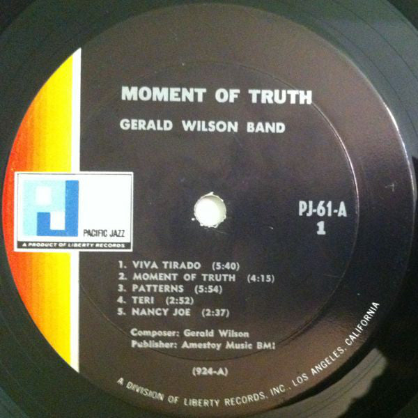Gerald Wilson Orchestra - Moment Of Truth
