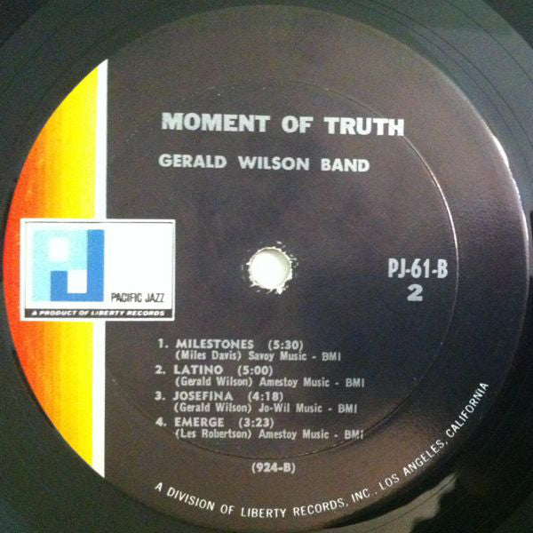 Gerald Wilson Orchestra - Moment Of Truth