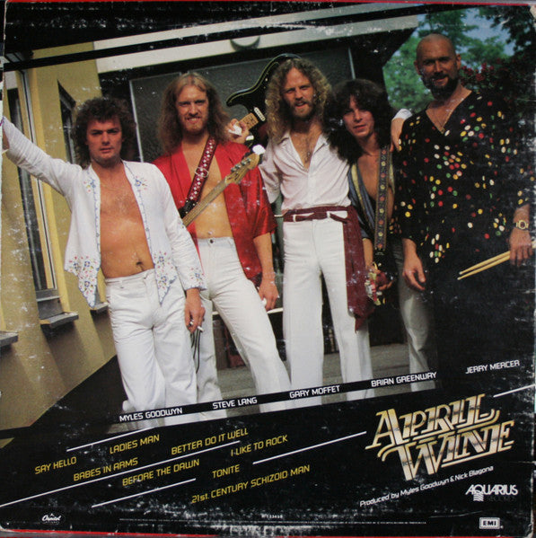 April Wine - Harder.....Faster - LP