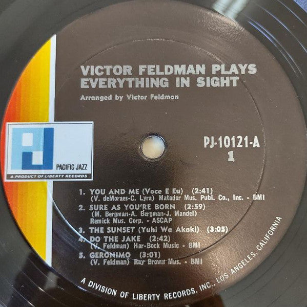 Victor Feldman - Plays Everything In Sight - LP
