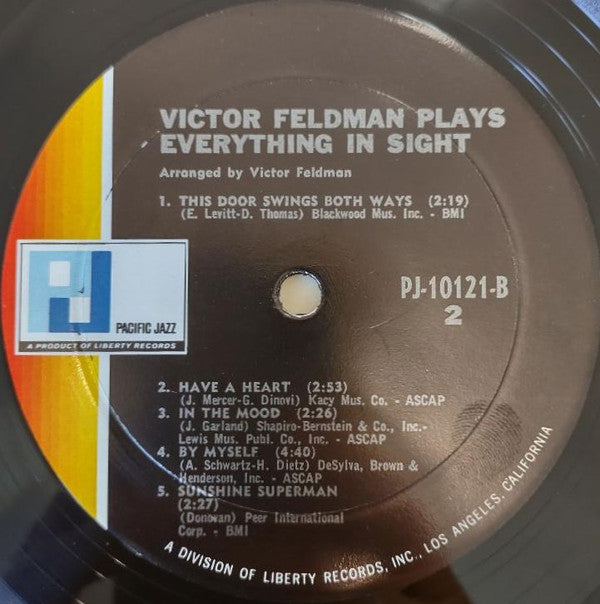 Victor Feldman - Plays Everything In Sight - LP