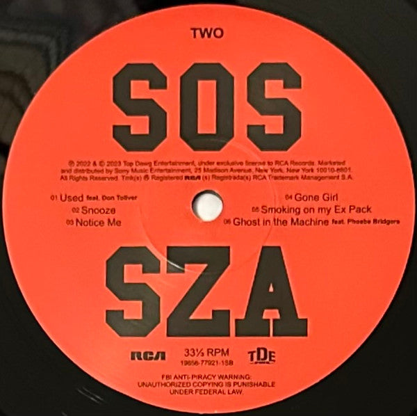 SZA  - SOS - LP