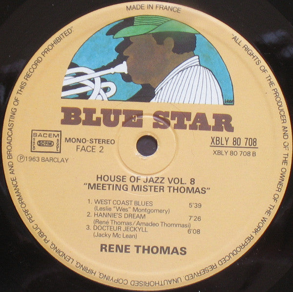 René Thomas - Meeting Mister Thomas - LP