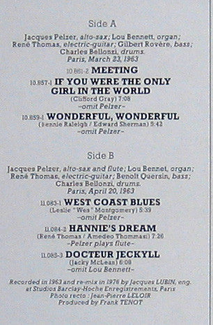René Thomas - Meeting Mister Thomas - LP