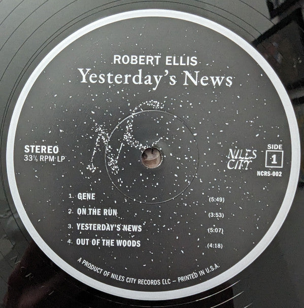 Robert Ellis (2) - Yesterday's News - LP