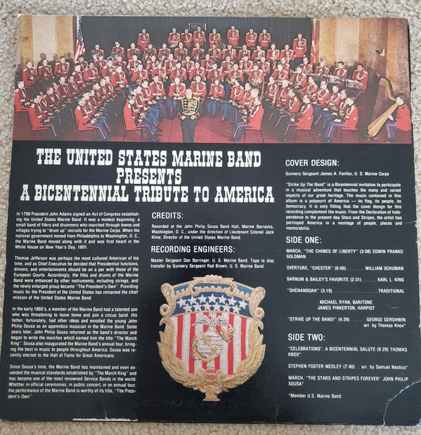 The United States Marine Band - Strike Up The Band - LP