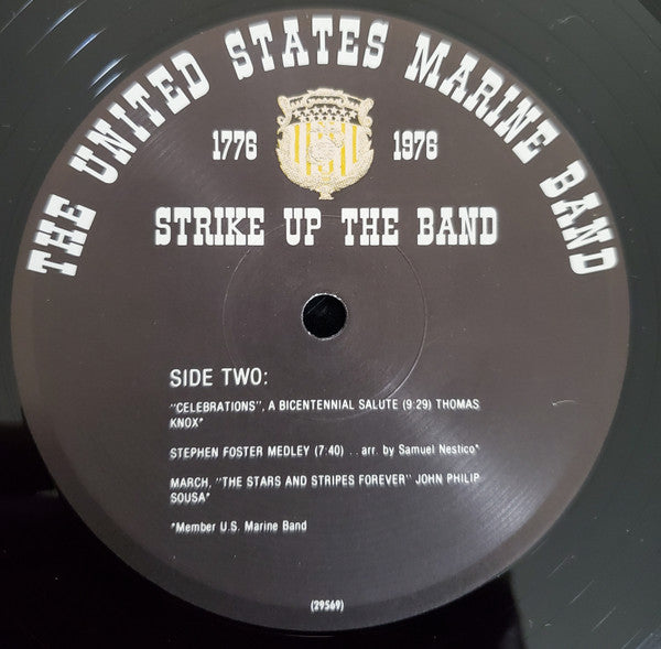 The United States Marine Band - Strike Up The Band - LP