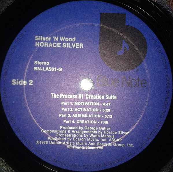 Horace Silver - Silver 'N Wood - LP
