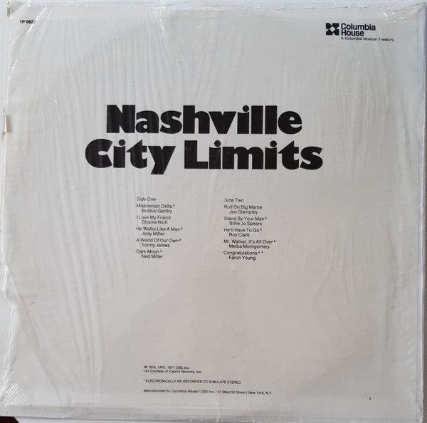 Various - Nashville City Limits - LP