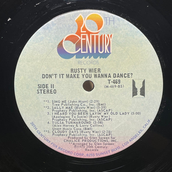Rusty Wier - Don't It Make You Wanna Dance? - LP