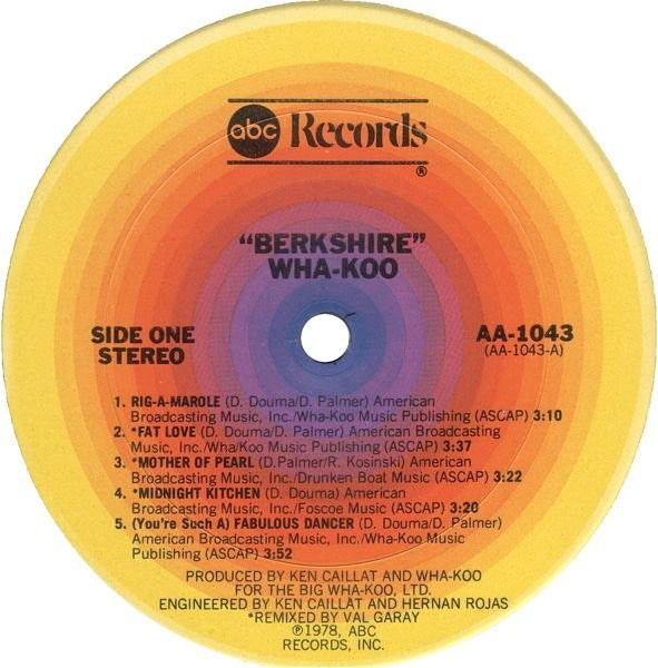 Wha-Koo - Berkshire - LP