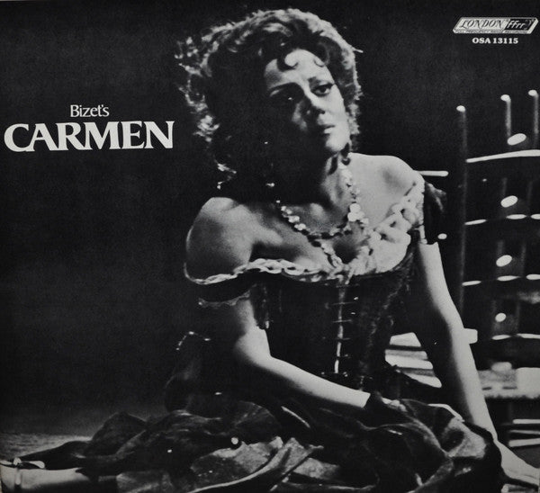 Bizet* - Sir Georg Solti*, Troyanos*, Domingo*, Te Kanawa*, Van Dam* - Carmen - LP