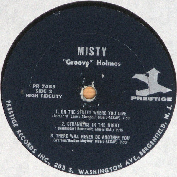 Richard "Groove" Holmes - Misty - LP