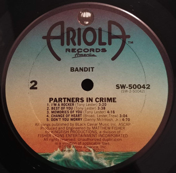 Bandit  - Partners In Crime - LP