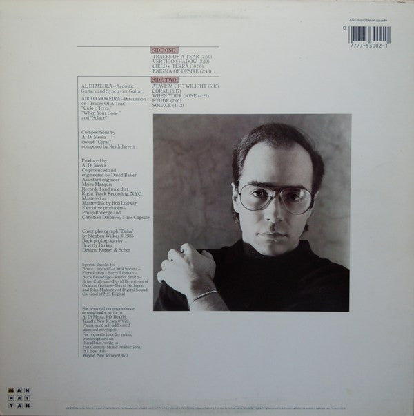 Al Di Meola - Cielo E Terra - LP