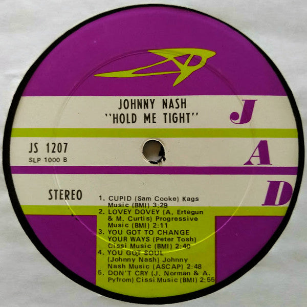 Johnny Nash - Hold Me Tight - LP