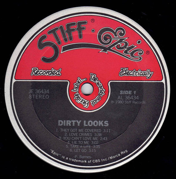 Dirty Looks - Dirty Looks - LP