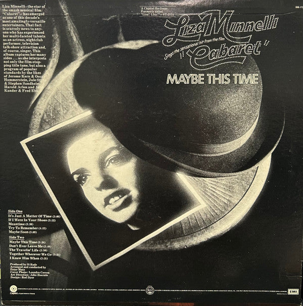 Liza Minnelli - Maybe This Time - LP
