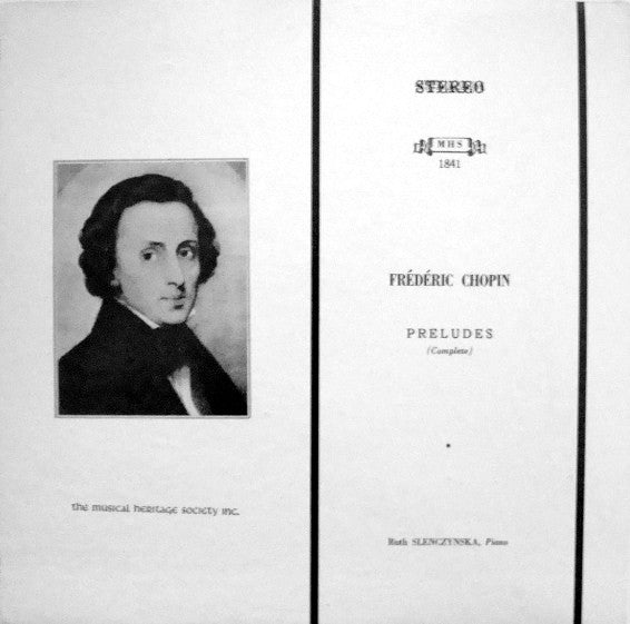 Frédéric Chopin, Ruth Slenczynska - Préludes (Complete) - LP