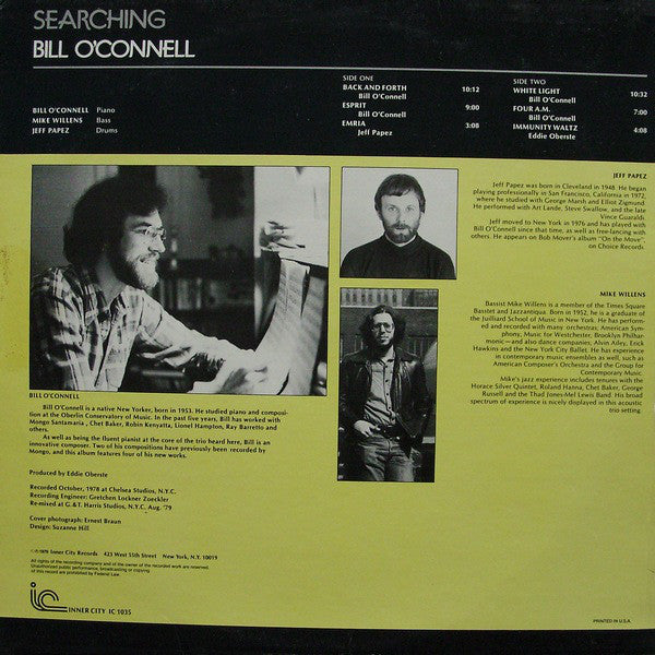 Bill O'Connell - Searching